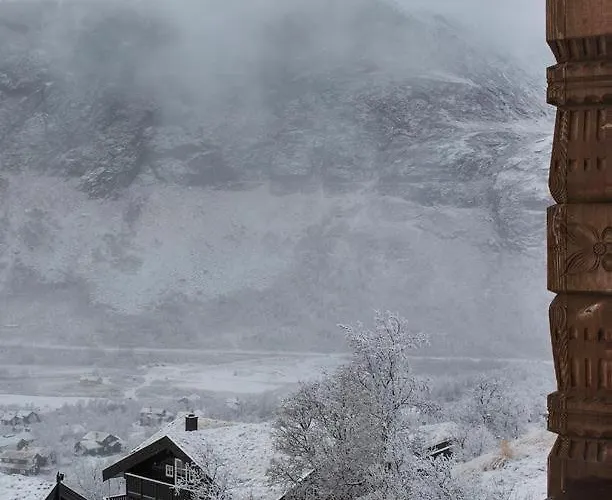 Modern Mountain With Views At Filefjell Vakantiehuis Tyinkrysset