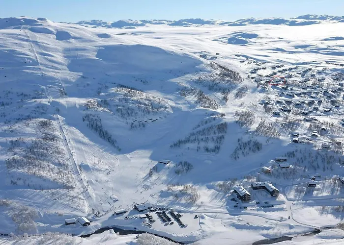 Modern Mountain With Views At Filefjell Vakantiehuis